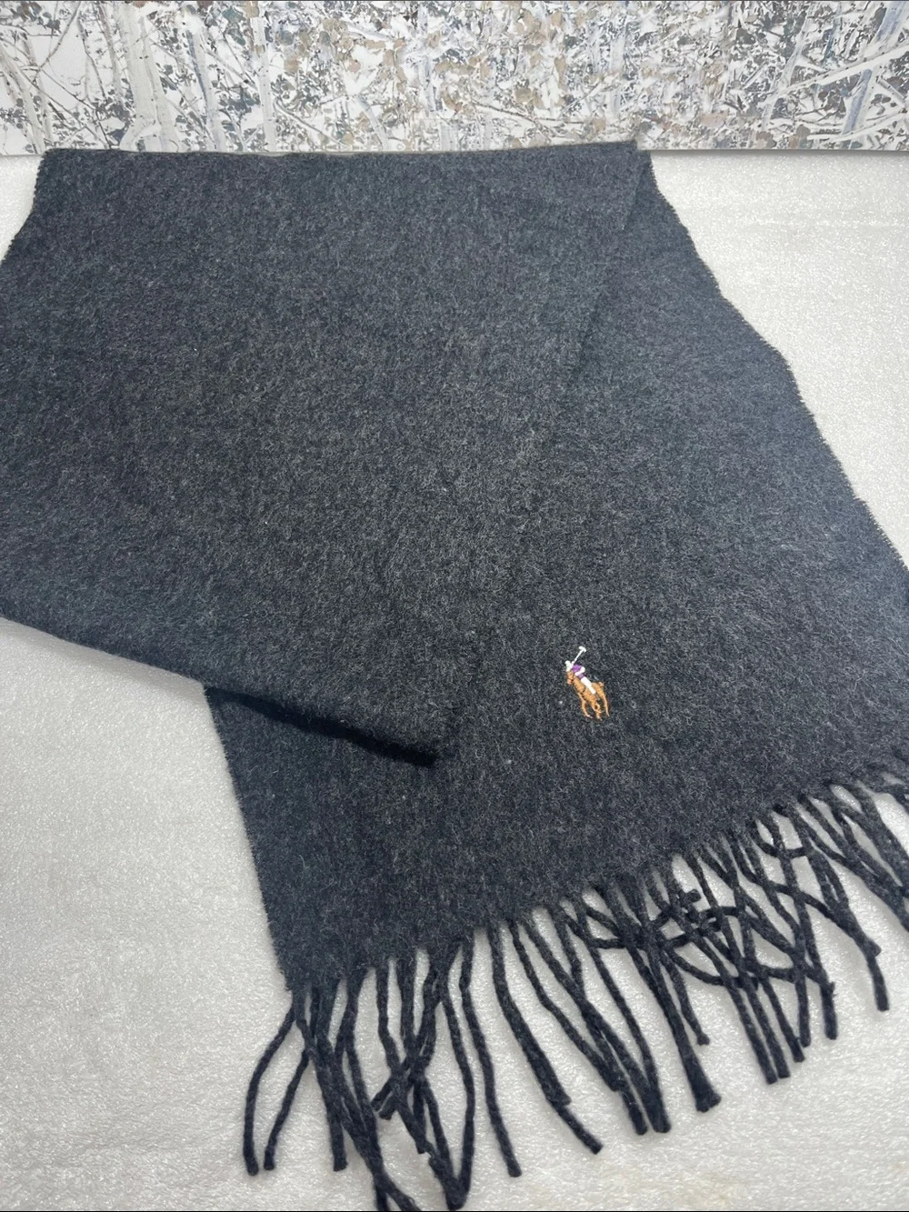 Polo Ralph Lauren Lambswool Scarf NEW